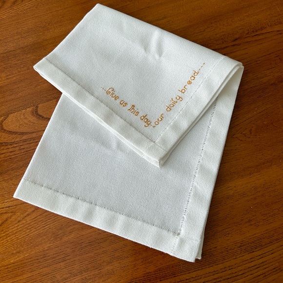 Give Us Our Daily Bread Basket Liner - Picture 5 of 7